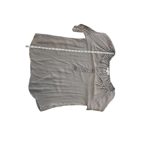 Solitaire Boho Womens Blouse With Embroidered Balloon Sleeves - Picture 7 of 7